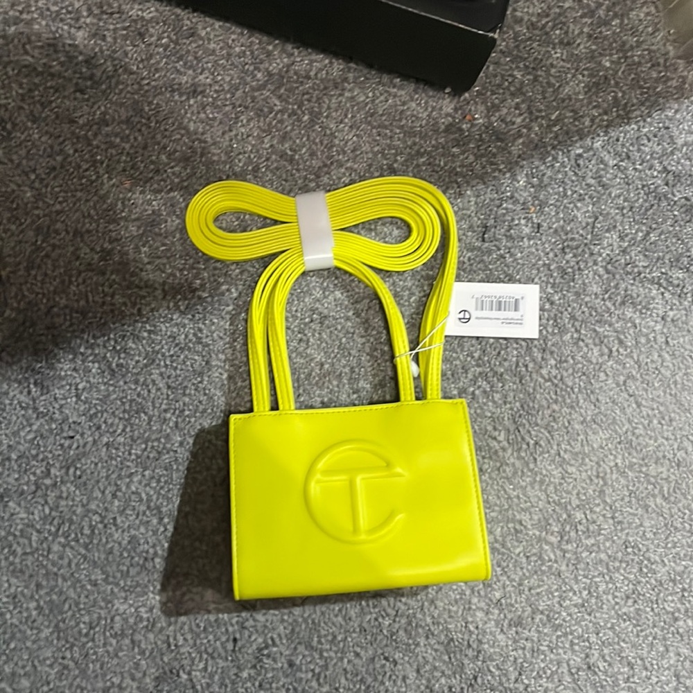 Telfar Mini Highlighter Yellow